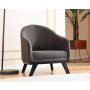 Atelier del Sofa Fotelja Leon Anthracite - slika 1