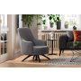 Atelier del Sofa Fotelja Kapri Light Grey - slika 1