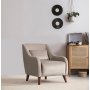 Atelier del Sofa Fotelja Buhara Light Grey - slika 1