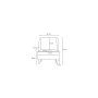 Atelier del Sofa Fotelja Ella Prestij Brown Copper - slika 5