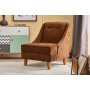 Atelier del Sofa Fotelja Ella Prestij Brown Copper - slika 1