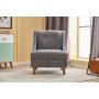 Atelier del Sofa Fotelja Ella Prestij Grey - slika 2