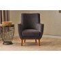 Atelier del Sofa Fotelja Gonca Anthracite v2 - slika 2