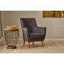Atelier del Sofa Fotelja Gonca Anthracite v2 - slika 1