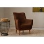 Atelier del Sofa Fotelja Gonca Brown - slika 1