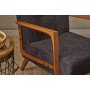 Atelier del Sofa Fotelja Kemer Anthracite - slika 2