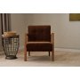 Atelier del Sofa Fotelja Kemer Brown - slika 2