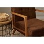 Atelier del Sofa Fotelja Kemer Brown - slika 3