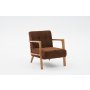 Atelier del Sofa Fotelja Kemer Brown - slika 5