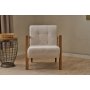 Atelier del Sofa Fotelja Kemer Cream v2 - slika 2