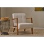 Atelier del Sofa Fotelja Kemer Cream v2 - slika 1