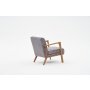 Atelier del Sofa Fotelja Kemer Grey - slika 5