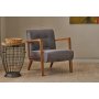 Atelier del Sofa Fotelja Kemer Grey - slika 1