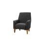 Atelier del Sofa Fotelja Vina Anthracite Atlantic Pine - slika 3