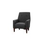 Atelier del Sofa Fotelja Vina Anthracite Walnut - slika 3