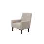 Atelier del Sofa Fotelja Vina Cream Walnut - slika 2