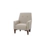 Atelier del Sofa Fotelja Vina Cream Walnut - slika 3