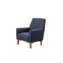 Atelier del Sofa Fotelja Vina Dark Blue Atlantic Pine - slika 2