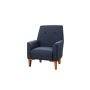 Atelier del Sofa Fotelja Vina Dark Blue Atlantic Pine - slika 3