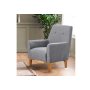Atelier del Sofa Fotelja Vina Grey Atlantic Pine - slika 1