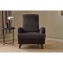 Atelier del Sofa Fotelja Kana Anthracite - slika 2