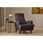 Atelier del Sofa Fotelja Kana Anthracite - slika 1
