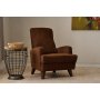 Atelier del Sofa Fotelja Kana Brown - slika 1