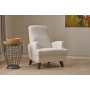 Atelier del Sofa Fotelja Kana Cream - slika 1