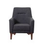 Atelier del Sofa Fotelja Liones 28 Anthracite - slika 3