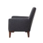 Atelier del Sofa Fotelja Liones 28 Anthracite - slika 4