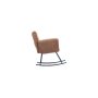 Atelier del Sofa Stolica za ljuljanje Kono Light Brown - slika 3
