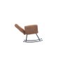 Atelier del Sofa Stolica za ljuljanje Kono Light Brown - slika 5