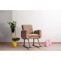 Atelier del Sofa Stolica za ljuljanje Kono Light Brown - slika 1