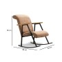 Atelier del Sofa Stolica za ljuljanje Yoka Light Brown - slika 5