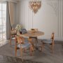 HANAH HOME Trpezarijski sto i stolice Albero137 - slika 1