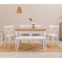HANAH HOME Trpezarijski sto i stolice Oliver Acl White Karina White - slika 1