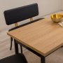 HANAH HOME Trpezarijski set Oliver Acl Karina Black V2 - slika 4