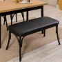 HANAH HOME Trpezarijski set Oliver Acl Karina Black - slika 3