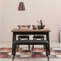 HANAH HOME Trpezarijski set Oliver Acl Barok-Black - slika 1