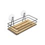 DAJAR DJ93852 POLICA ZA KUPATILO 11,5X26,5X10 CM - slika 1