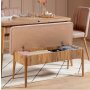 HANAH HOME Trpezarijski set Vina 0900 Atlantic Stone - slika 2