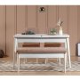 HANAH HOME Trpezarijski set Vina 0900 White Stone - slika 1
