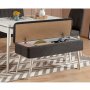 HANAH HOME Trpezarijski set Vina 1053 3 AnthraciteWhite - slika 2