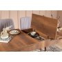 HANAH HOME Trpezarijski set Vina Walnut Soho Grey - slika 3