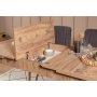 HANAH HOME Trpezarijski set Vina 0701 4 AnthraciteAtlantic - slika 3