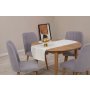 HANAH HOME Trpezarijski sto i stolice Vina 0701 Atlantic Pine Grey - slika 3