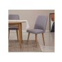 HANAH HOME Trpezarijski sto i stolice Vina 0701 Atlantic Pine Grey - slika 4
