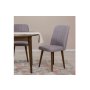 HANAH HOME Trpezarijski sto i stolice Vina 0701 Walnut Grey - slika 4