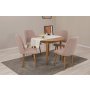 HANAH HOME Trpezarijski sto i stolice Vina 0900 Atlantic Pine Stone - slika 2