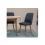 HANAH HOME Trpezarijski sto i stolice Vina 1048 Atlantic Pine Navy Blue - slika 4